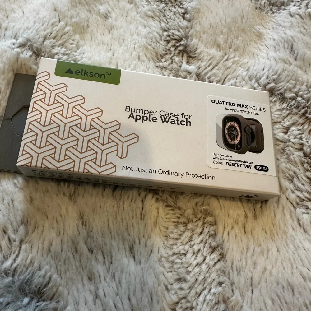 NWT elkson bumper Apple Watch case. Band not included. 49mm